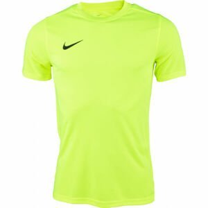 Nike DRI-FIT PARK 7 Pánske športové tričko, reflexný neón, veľkosť L