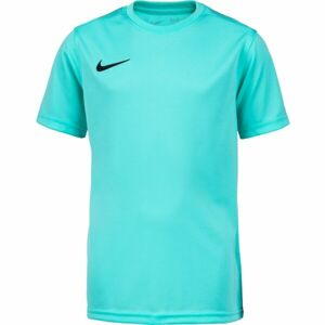 Nike DRI-FIT PARK 7 JR Detský futbalový dres, tyrkysová, veľkosť XS