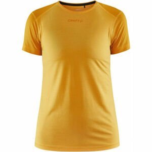 Craft ADV ESSENCE SS Dámske funkčné tričko, oranžová, veľkosť M