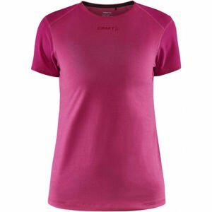 Craft ADV ESSENCE SS Dámske funkčné tričko, ružová, veľkosť XL