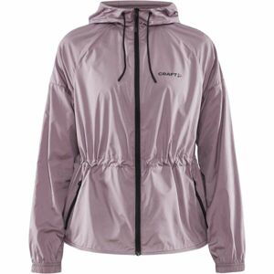 Craft ADV CHARGE WIND JACKET W Dámska ľahká športová bunda, ružová, veľkosť S