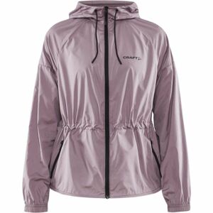 Craft ADV CHARGE WIND JACKET W Dámska ľahká športová bunda, ružová, veľkosť XS