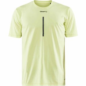 Craft ADV CHARGE SS TECH TEE M Pánske technické tričko, žltá, veľkosť L