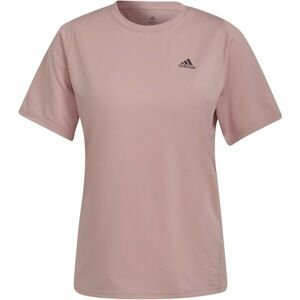 adidas RI 3B TEE Dámske bežecké tričko, ružová, veľkosť L