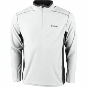 Columbia KLAMATH RANGE II HALF ZIP Pánska outdoorová mikina, sivá, veľkosť XL