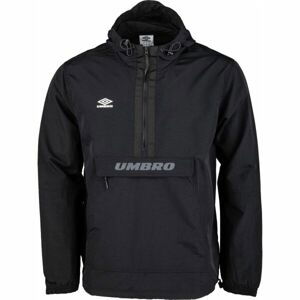 Umbro UTILITY ANORAK Pánska bunda, čierna, veľkosť M