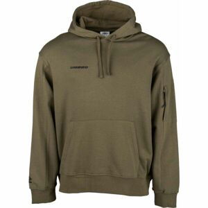 Umbro UTILITY HOODIE Pánska mikina, khaki, veľkosť