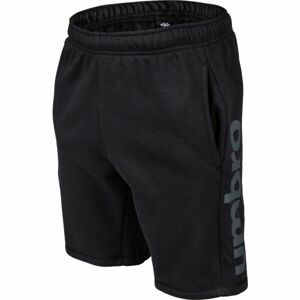 Umbro FW LINEAR LOGO GRAPHIC SHORT Pánske kraťasy, čierna, veľkosť L