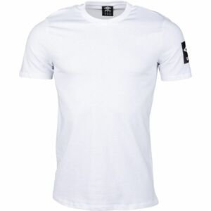 Umbro FW TERRACE GRAPHIC TEE Pánske tričko, biela, veľkosť L