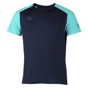 Umbro PRO TRAINING POLY TEE Pánske športové tričko, tmavo modrá, veľkosť XXL