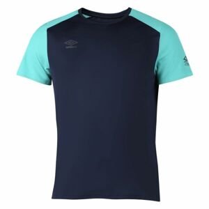 Umbro PRO TRAINING POLY TEE Pánske športové tričko, tmavo modrá, veľkosť S