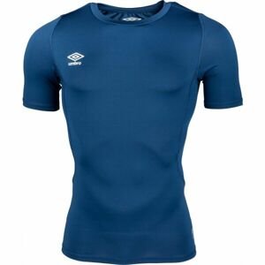 Umbro CORE SS CREW BASELAYER Pánske športové tričko, tmavo modrá, veľkosť M