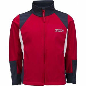 Swix STEADY JNR  164 - Všestranná detská bunda z trojvrstvového softshellu