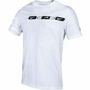 Nike NSW REPEAT SS TOP M Pánske tričko, biela, veľkosť XXL