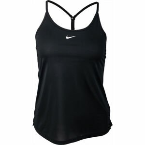 Nike ONE DF ELSTKA STD TANK W Dámsky športový top, čierna, veľkosť