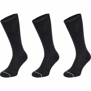 Calvin Klein 3PK CREW ATHLEISURE GAVIN Pánske ponožky, čierna, veľkosť UNI
