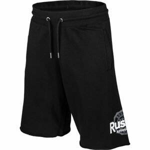 Russell Athletic CIRCLE RAW SHORT Pánske šortky, čierna, veľkosť