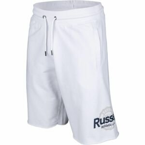 Russell Athletic CIRCLE RAW SHORT Pánske šortky, biela, veľkosť