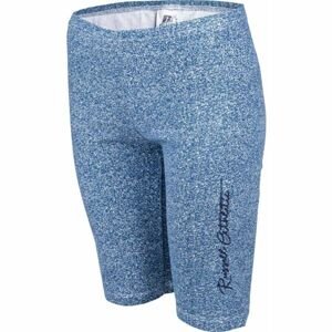 Russell Athletic BIKE PRINT JEANS Dámske šortky, modrá, veľkosť XL