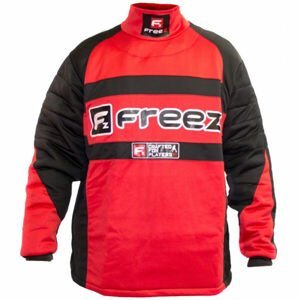 FREEZ Z-80 GOALIE SHIRT Florbalový brankársky dres, čierna, veľkosť L