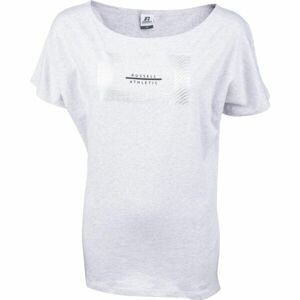 Russell Athletic KINOMO TOP Dámske tričko, sivá, veľkosť XL