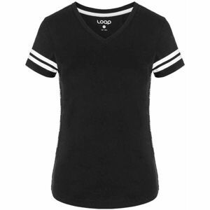 Loap BAJNALA Dámske tričko, čierna,biela, veľkosť