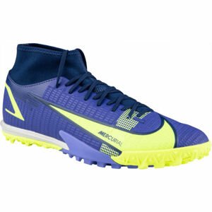 Nike MERCURIAL SUPERFLY 8 ACADEMY TF Pánske turfy, modrá, veľkosť 44.5