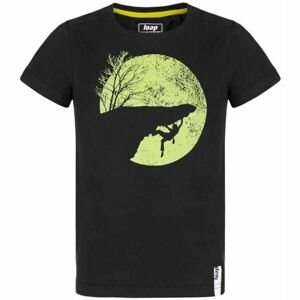 Loap BOOBO Chlapčenské tričko, čierna,zelená, veľkosť