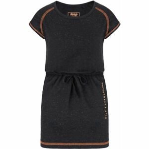 Loap BUGGI Dievčenské športové šaty, čierna, veľkosť 158-164
