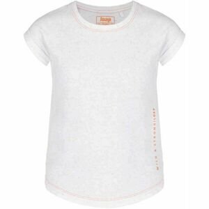 Loap BUA Dievčenské tričko, biela, veľkosť 112-116