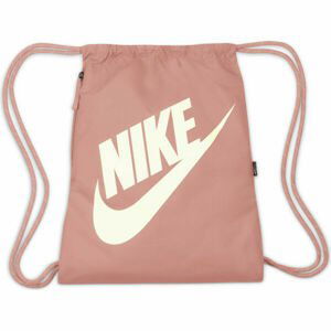 Nike HERITAGE DRAWSTRING Gymsack, lososová, veľkosť