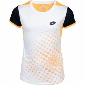 Lotto TOP G IV TEE 1 Dievčenské tenisové tričko, biela, veľkosť M