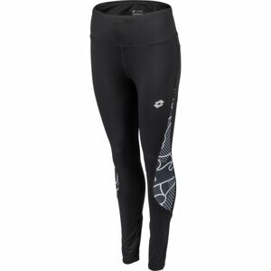 Lotto RUN FIT W LEGGING 2 Dámske športové legíny, čierna, veľkosť