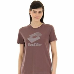 Lotto SMART W III TEE Dámske tričko, vínová, veľkosť M
