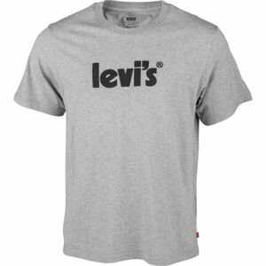 Levi's SS RELAXED FIT TEE Pánske tričko, sivá, veľkosť M