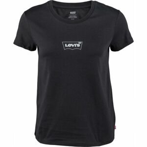 Levi's THE PERFECT TEE Dámske tričko, čierna, veľkosť L
