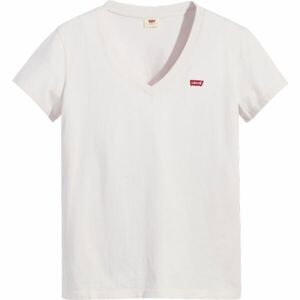 Levi's PERFECT V-NECK TEE SHIRT Dámske tričko, biela, veľkosť S
