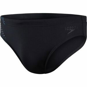 Speedo TECH PANEL 7CM BRIEF Pánske plavky, čierna, veľkosť 6