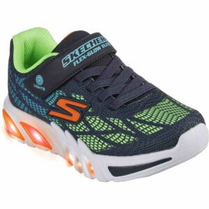 Skechers FLEX-GLOW ELITE - VORLO Detská voľnočasová obuv, tmavo modrá, veľkosť