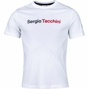 Sergio Tacchini ROBIN biela L - Pánske tričko