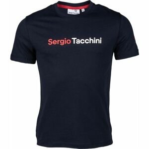 Sergio Tacchini ROBIN tmavo modrá M - Pánske tričko
