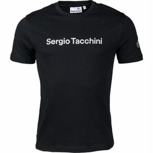 Sergio Tacchini ROBIN Pánske tričko, čierna, veľkosť XL