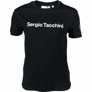 Sergio Tacchini ROBIN WOMAN Dámske tričko, čierna, veľkosť S