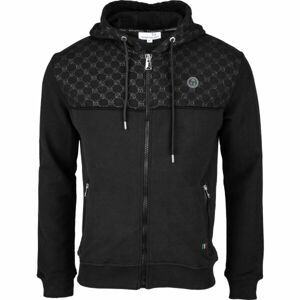 Sergio Tacchini DURANTE HOODIE Pánska mikina, čierna, veľkosť L