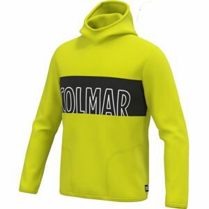 Colmar MENS SWEATSHIRT Pánska mikina s kapucňou, reflexný neón, veľkosť XL