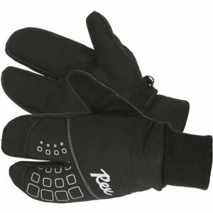 REX LOBSTER JR Detské bežecké rukavice, čierna, veľkosť L