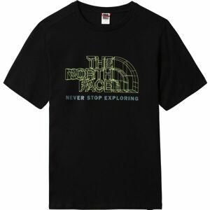 The North Face M COORDINATES S/S TEE Pánske tričko, čierna, veľkosť M