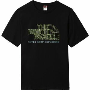 The North Face M COORDINATES S/S TEE Pánske tričko, čierna, veľkosť S