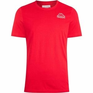 Kappa LOGO COTIT Pánske tričko, červená, veľkosť XL