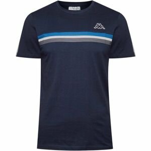 Kappa LOGO IVERPOOL Pánske tričko, tmavo modrá, veľkosť XXXL